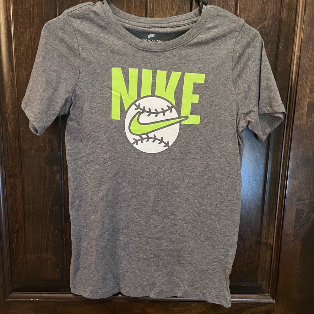 Boys Nike Grey Shirt